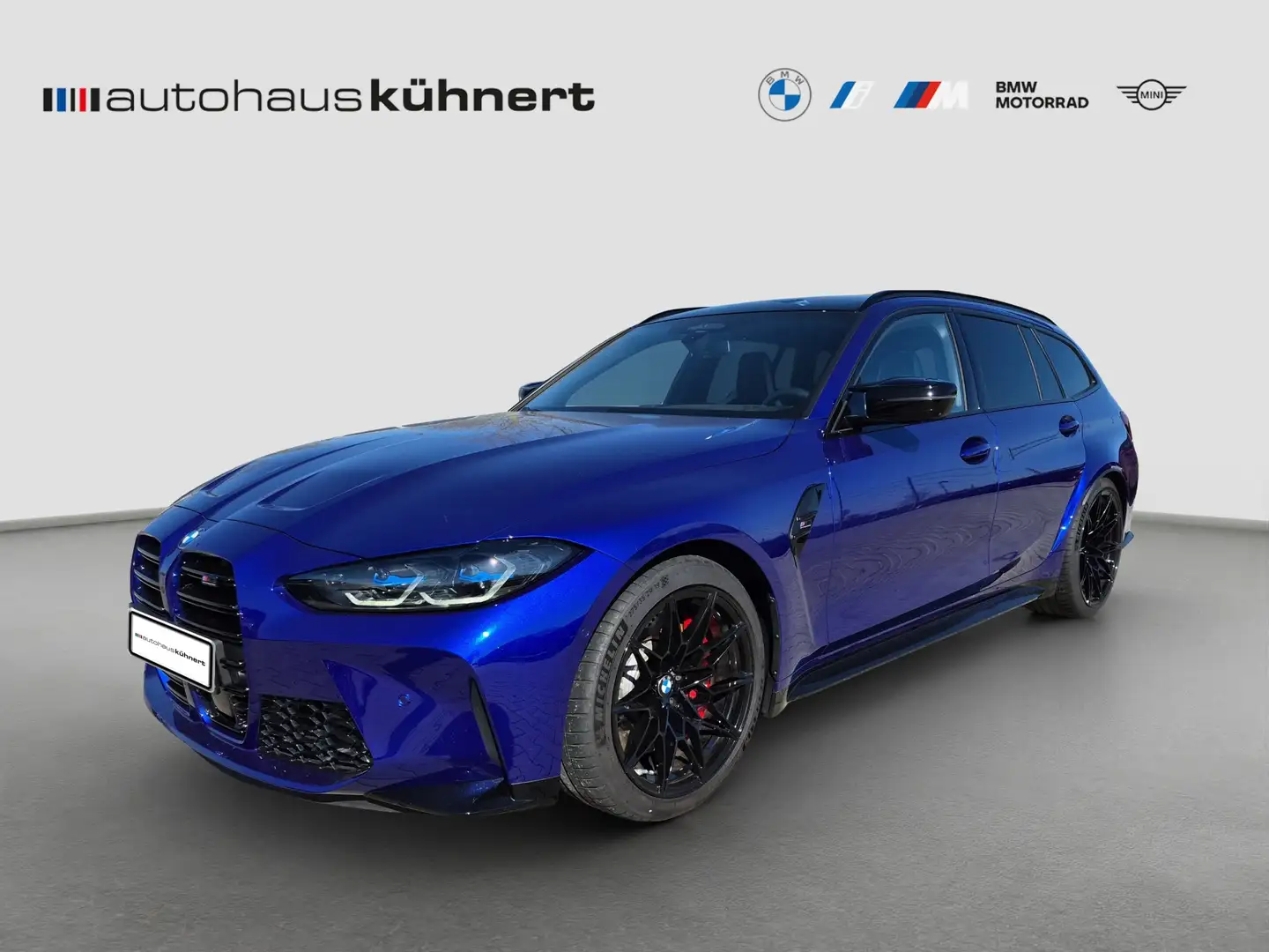 BMW M3 Competition M xDrive Drivers P./Schalensitze Modrá - 1