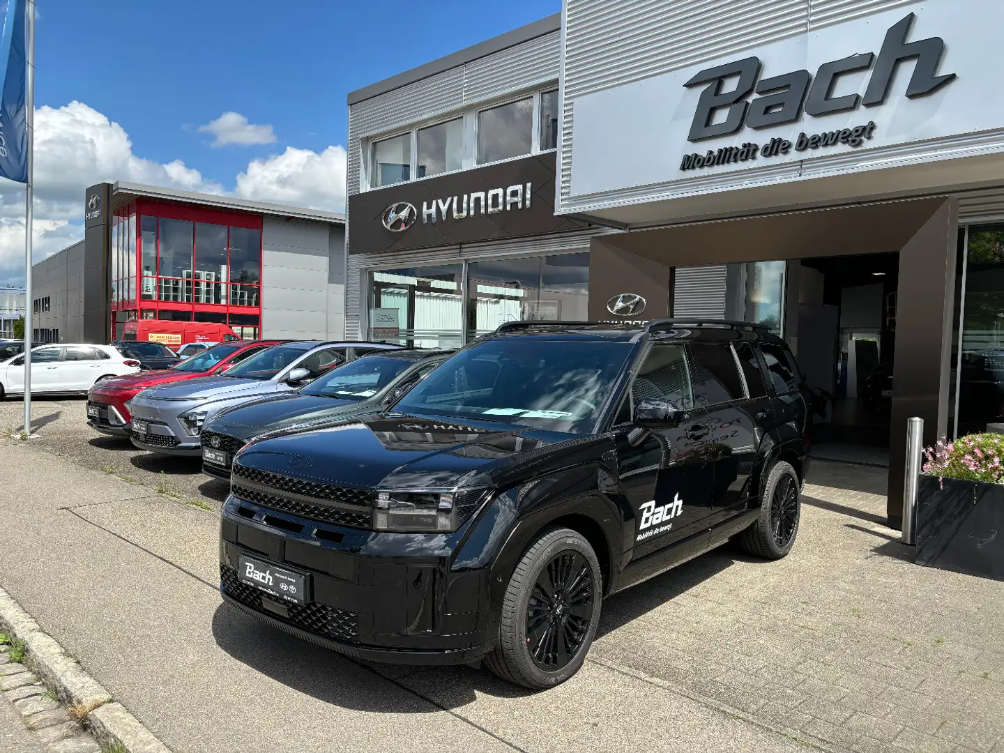 Hyundai SANTA FE PHEV 1.6 T-GDI Blackline Navi Schwarz - 1