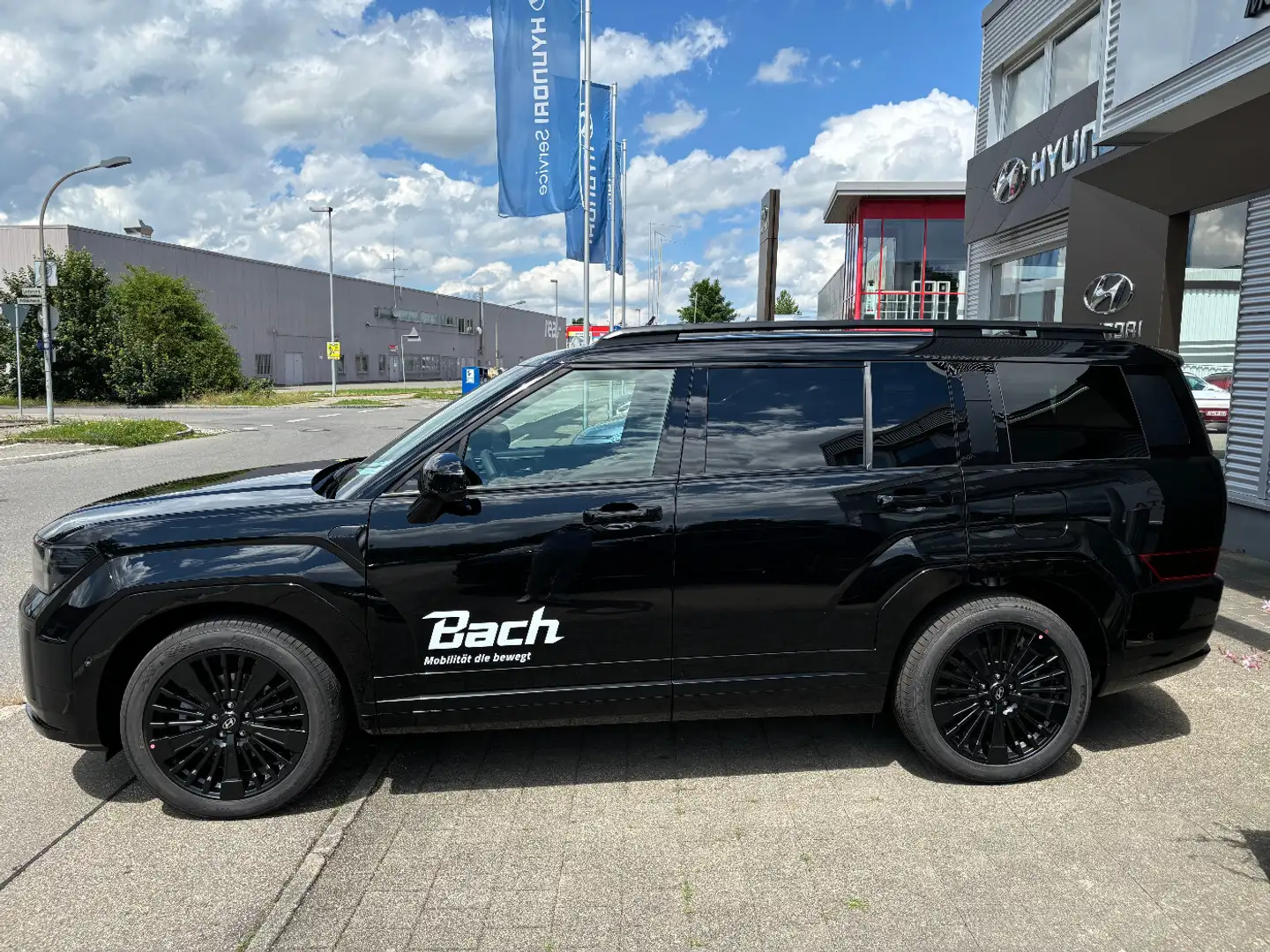 Hyundai SANTA FE PHEV 1.6 T-GDI Blackline Navi Schwarz - 2