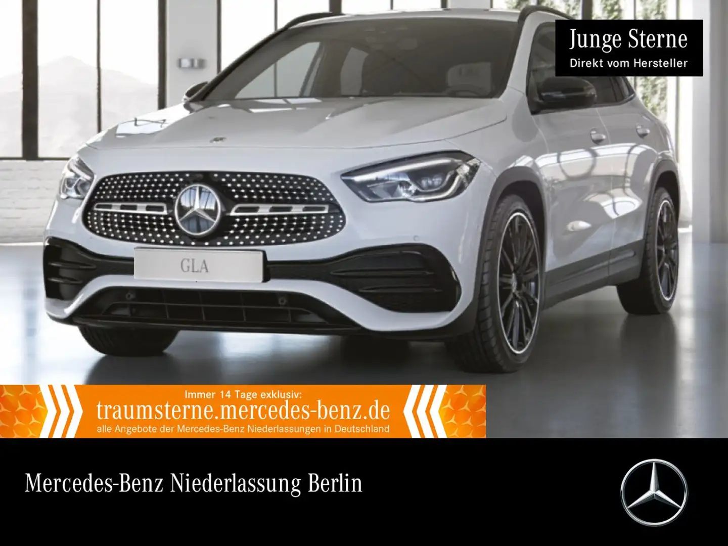 Mercedes-Benz GLA 200 AMG+NIGHT+LED+KAMERA+TOTW+7G Weiß - 1