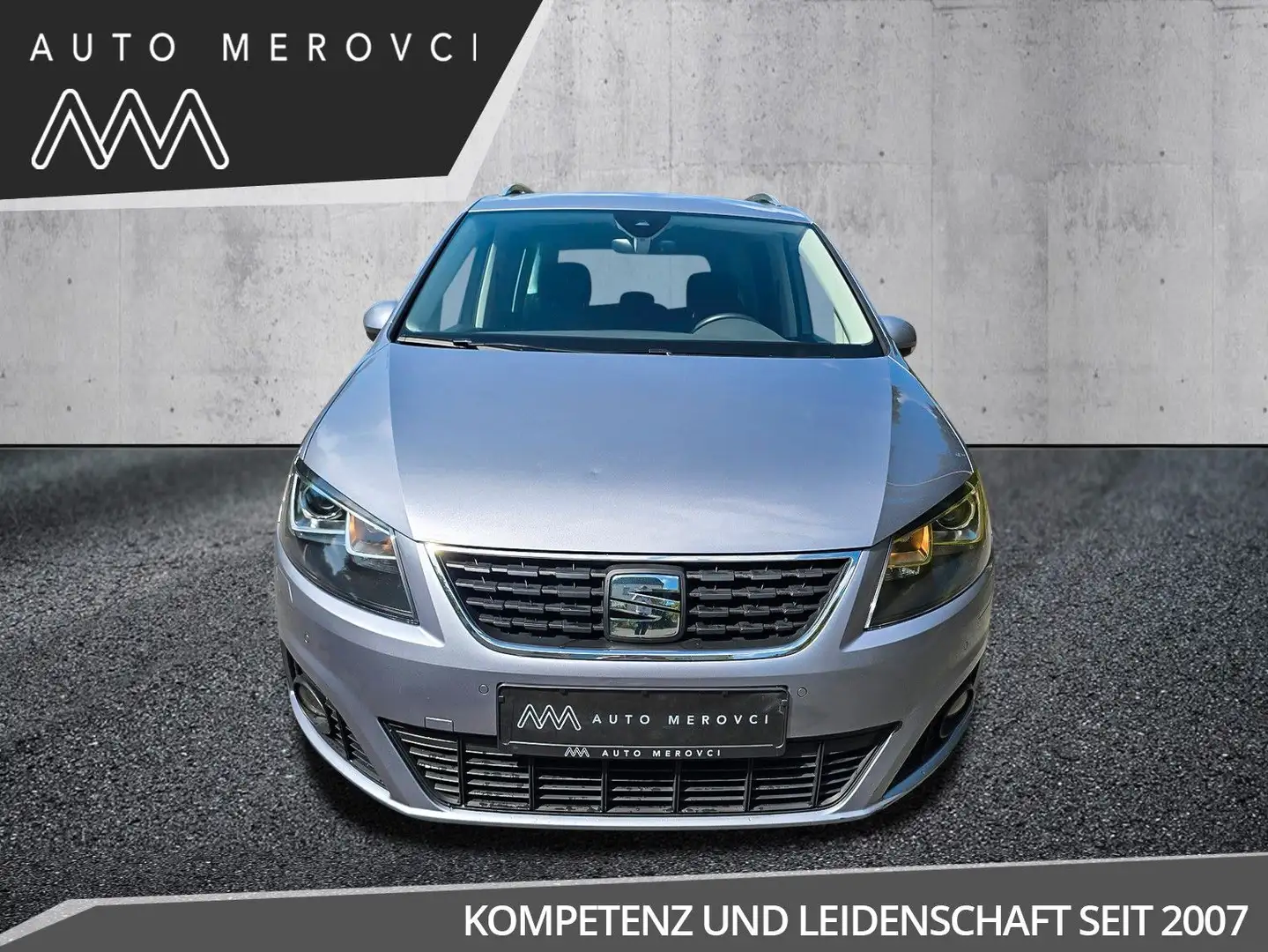 SEAT Alhambra 1.4 TSI DSG Xcellence/LED/ACC-Tot-Lane Silber - 2