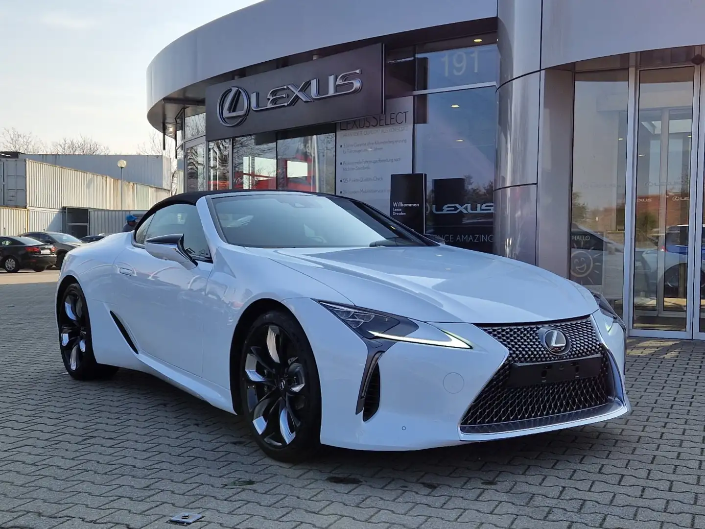 Lexus LC 500 Cabriolet V8 HUD, Navi, Performance Paket Blanco - 1