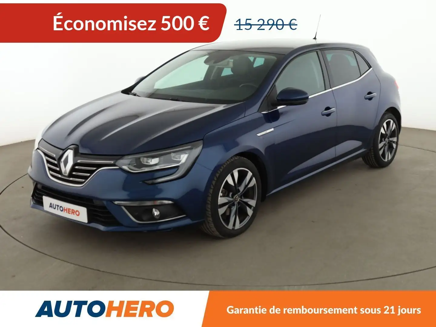 Renault Megane 1.5 dCi Blue Intens EDC Bleu - 1