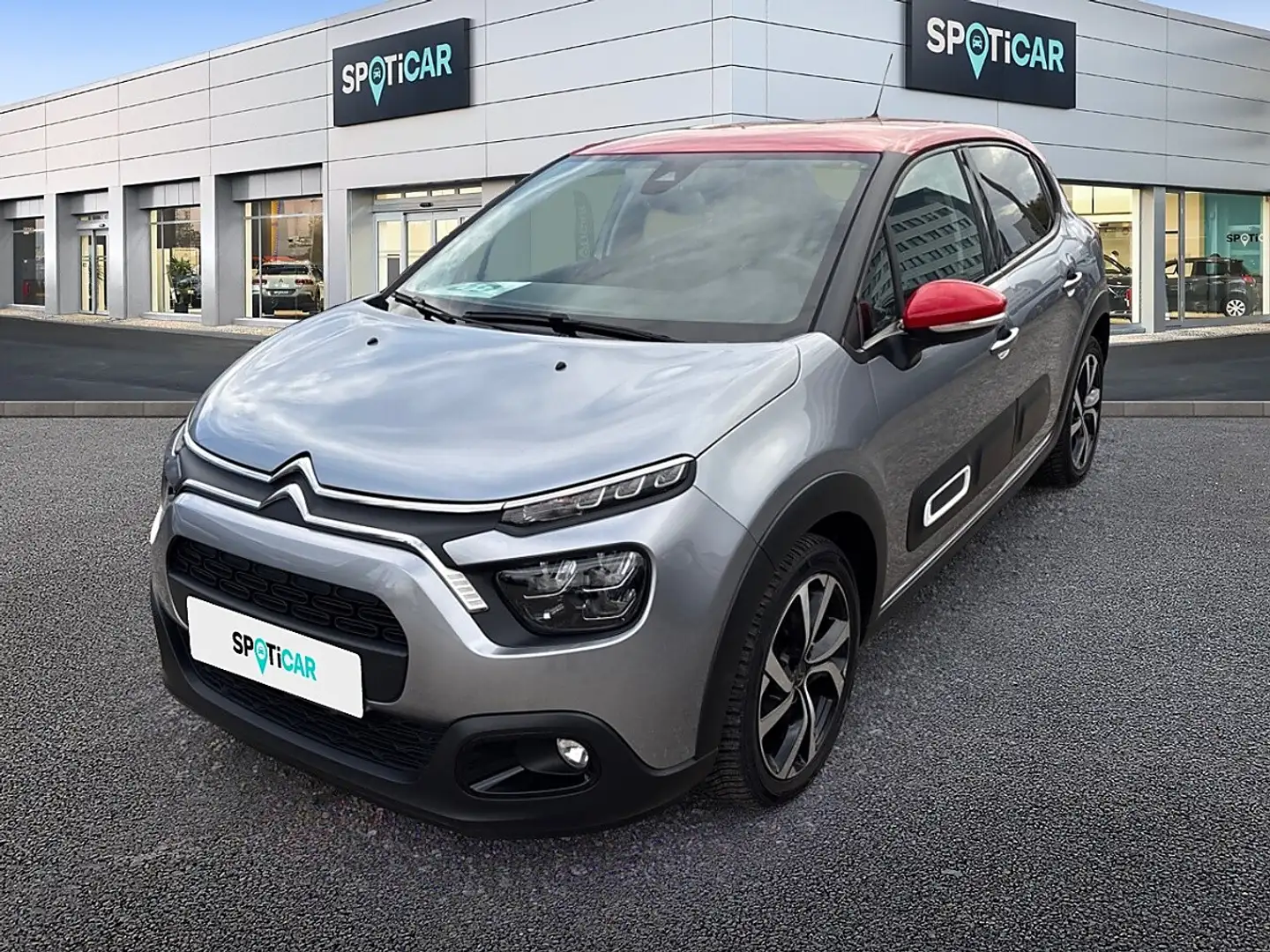 Citroen C3 PureTech 83 S&S 5-Gang-Manuell Shine Grau - 1