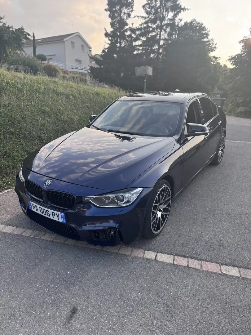 BMW 328 328i 245 ch Sport A Bleu - 1