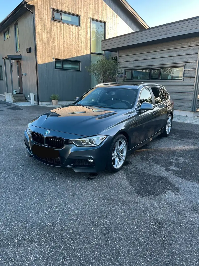 BMW 316 Touring 316i 136 ch Sport A Grijs - 1