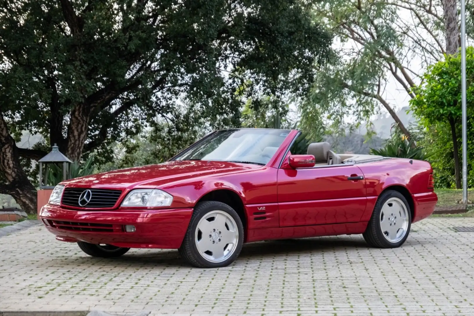 Mercedes-Benz SL 600 Kırmızı - 1