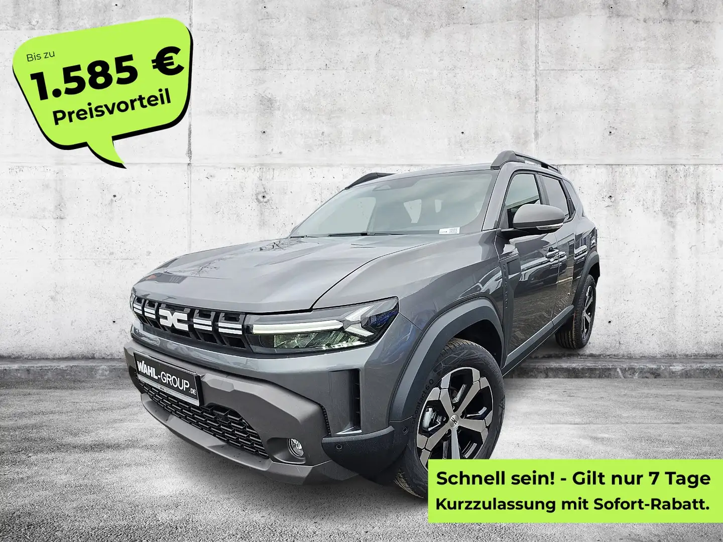 Dacia Duster Journey TCe 130 DAB RFK Klimaaut. PDC Grau - 1