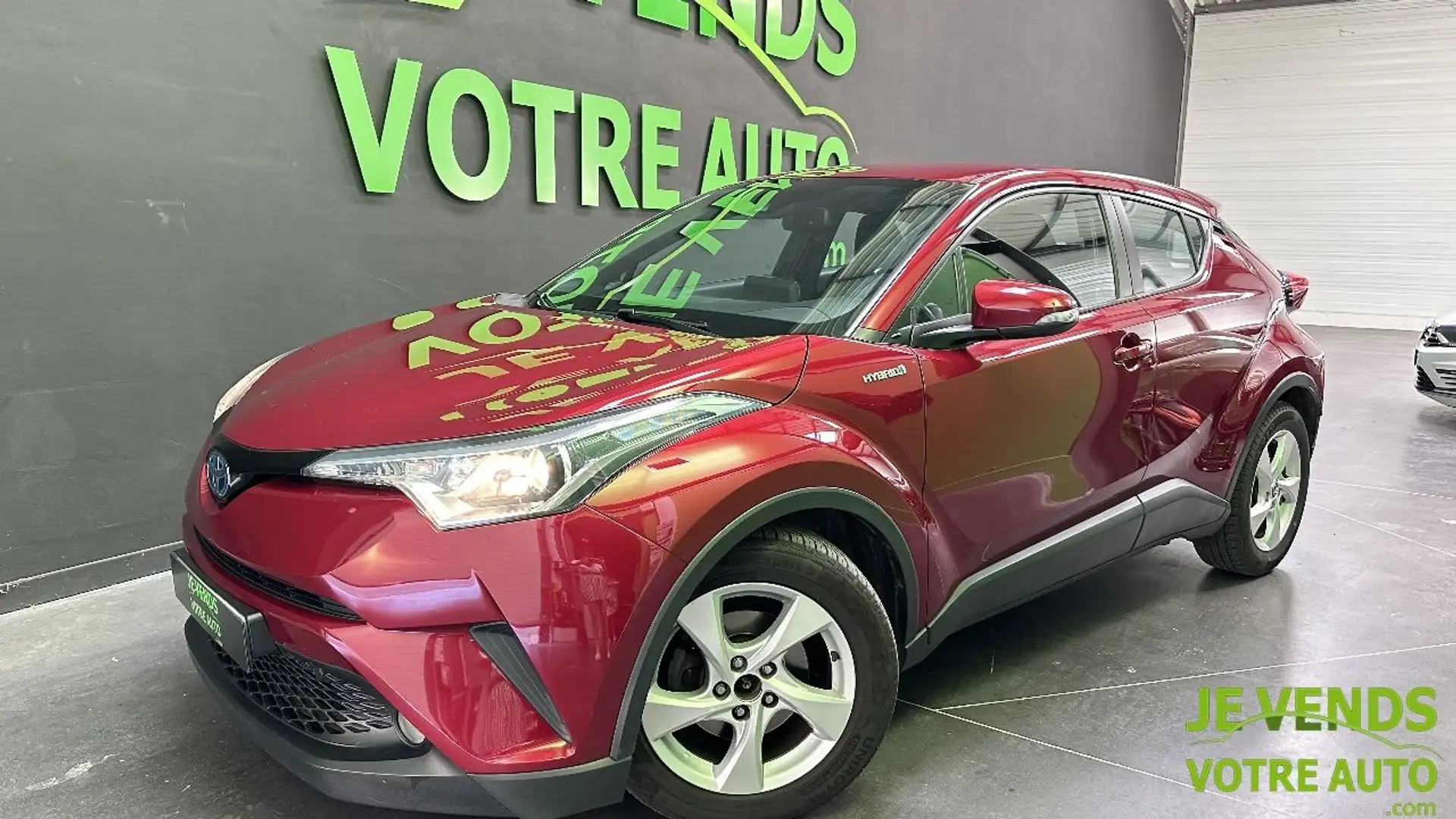 Toyota C-HR I 1.8 VVT-i 16V 122 HSD Hybrid 2WD CVT 99 cv Boîte auto Rojo - 1
