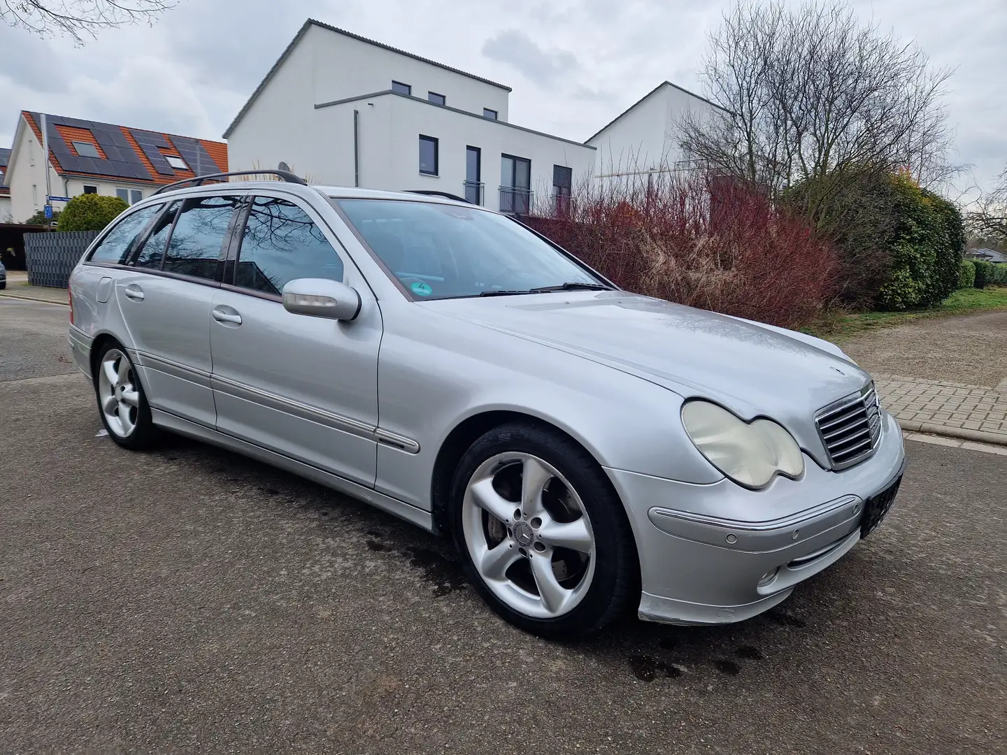 Mercedes-Benz C 220 C 220 T CDI Avangarde,Automatik,AHK,Klima,TÜV, Argent - 1
