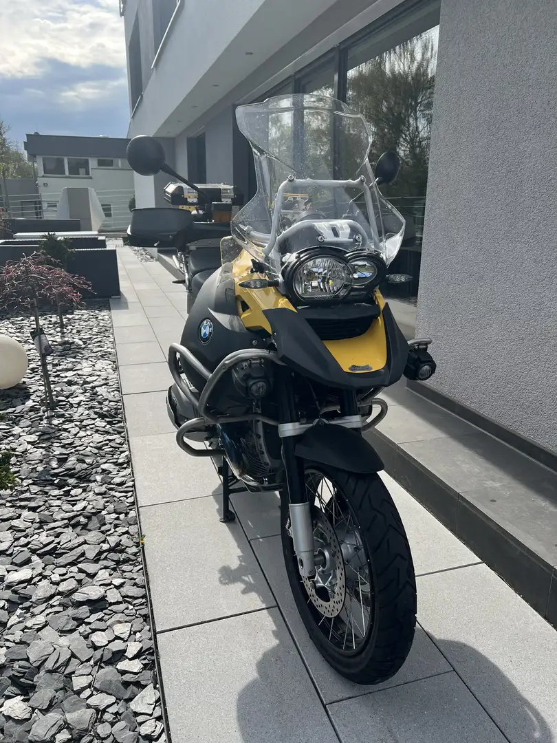 BMW R 1200 GS Adventure Vollausstattung, Liebhaberstück, WIE NEU Žlutá - 2