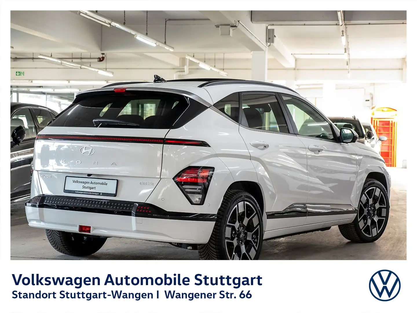 Hyundai KONA Prime Elektro Navi Kamera Pano ACC SHZ Weiß - 2