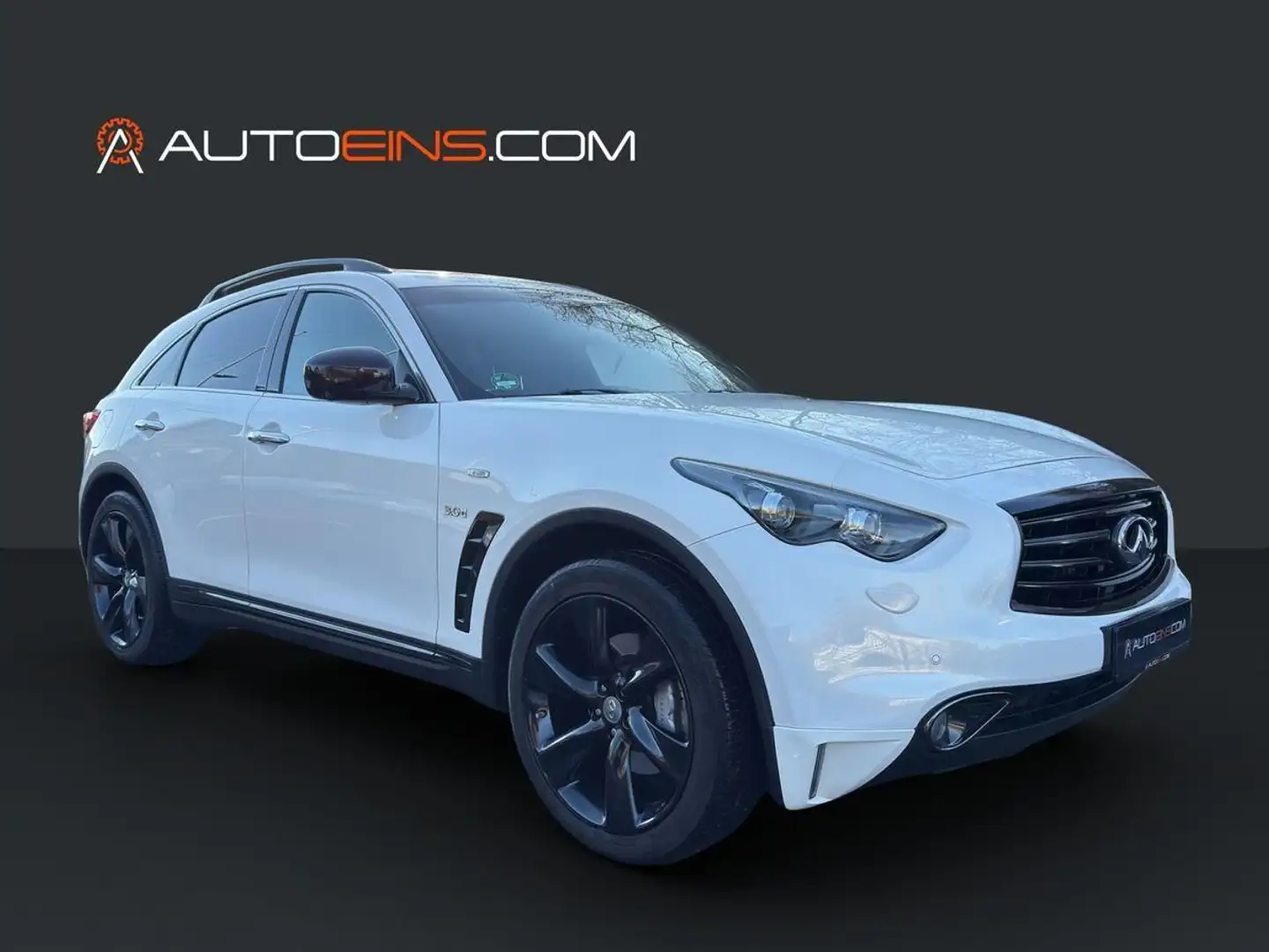 Infiniti QX70 d S Premium*Navi*360*Klima*ShZ*Schiebedach* Weiß - 1