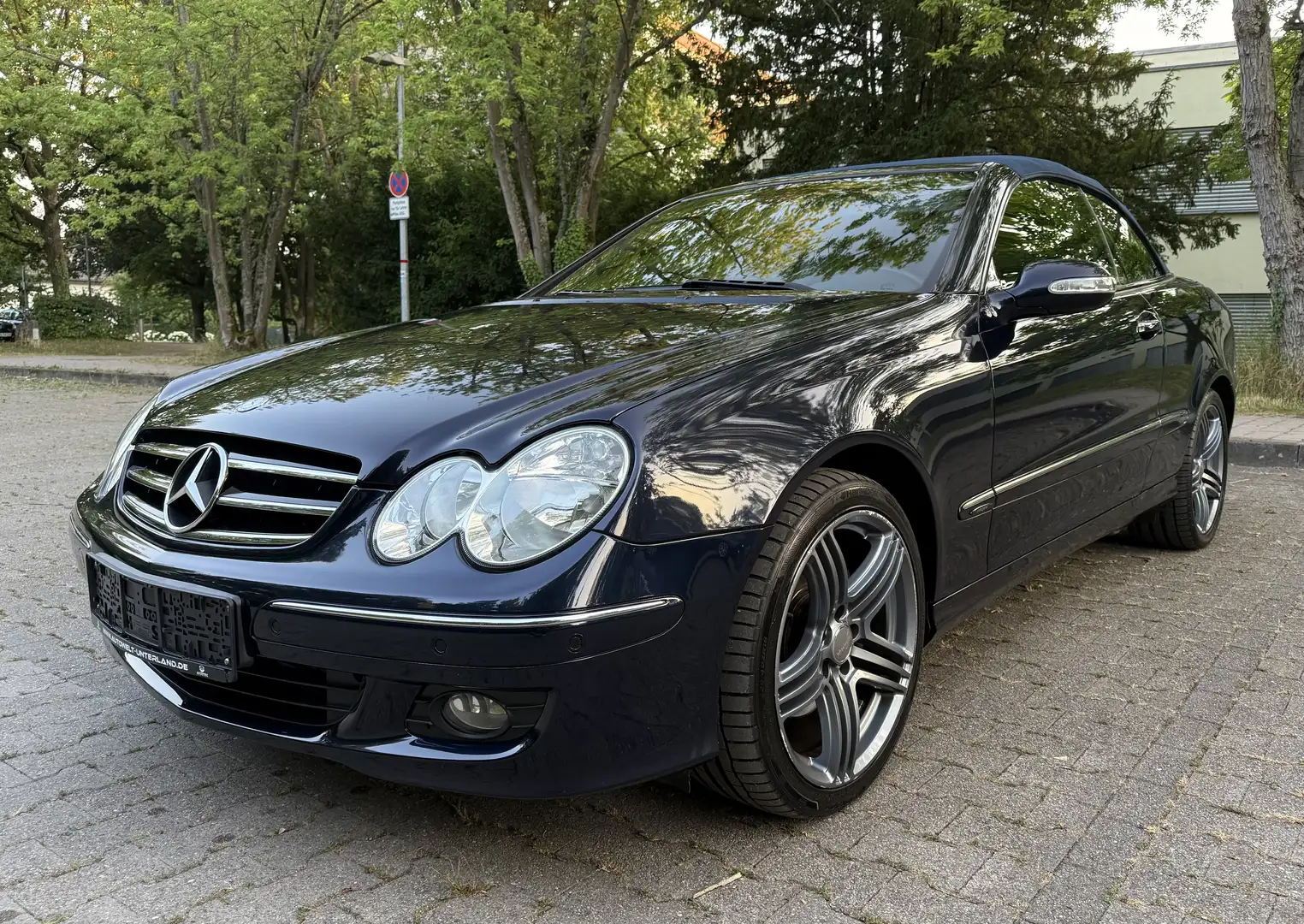 Mercedes-Benz CLK 200 CLK 200 Kompressor Navi Tempomat el.Verdeck Leder Blu/Azzurro - 2