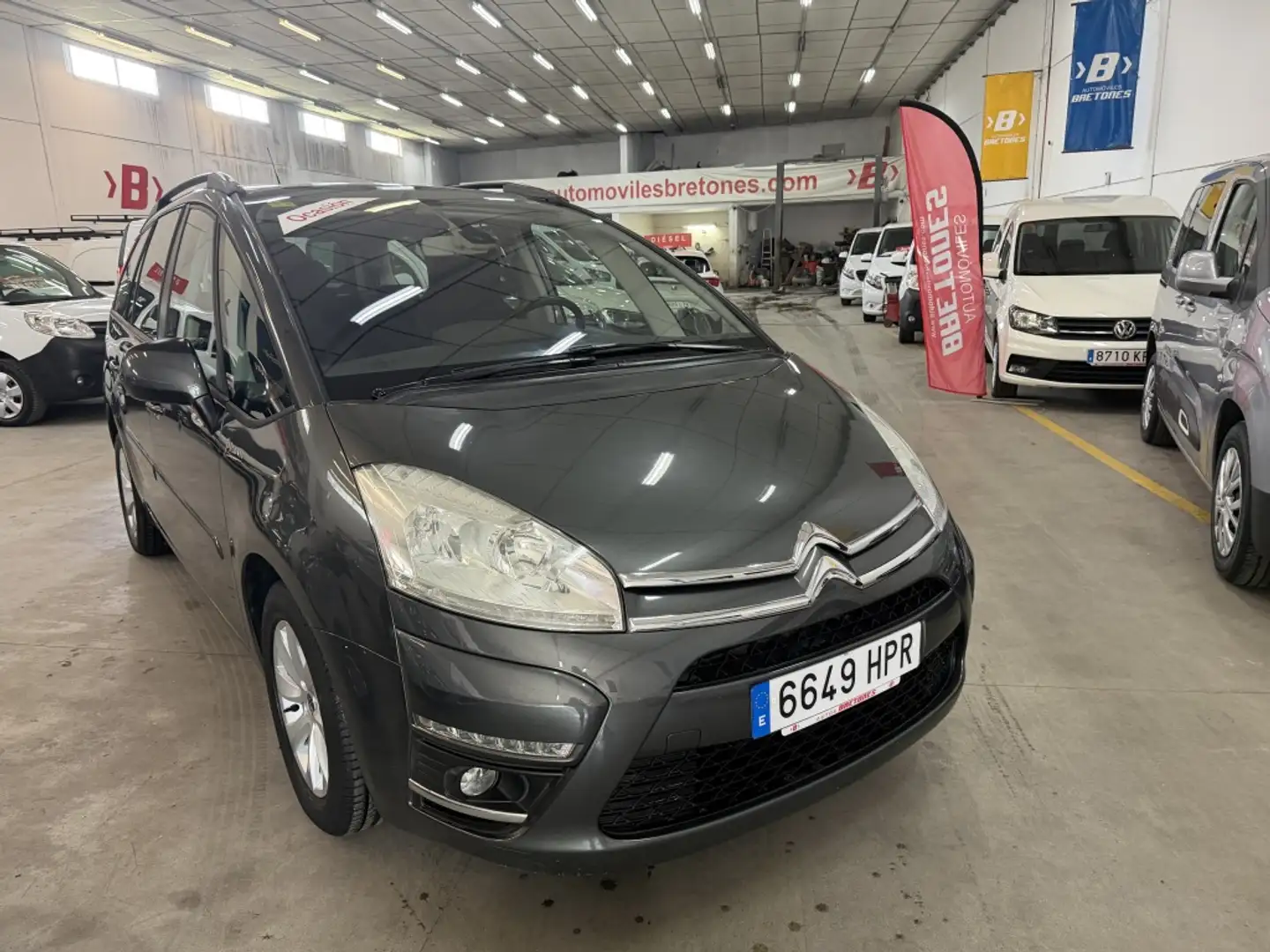 Citroen C4 Grand Picasso 1.6HDI Seduction Gris - 1