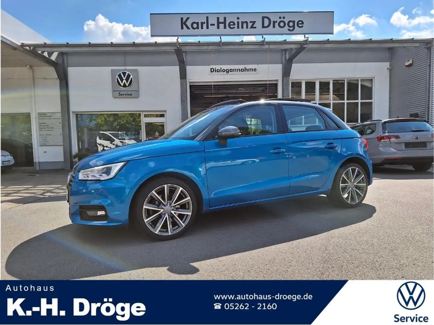 Audi A1 Sportback Sport 1.4 TFSI Xenon Pano Navi Bleu - 1