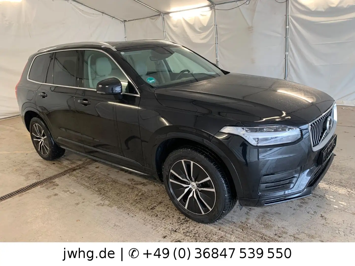 Volvo XC90 AWD LED 19" Navi Vollleder ACC WinterPaket Schwarz - 2