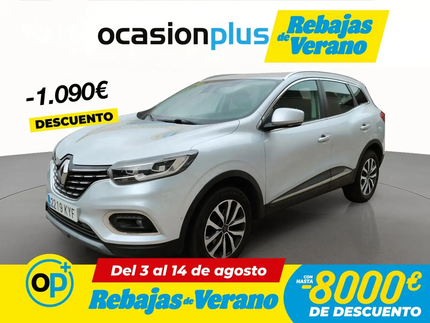 Renault Kadjar 1.3 TCe GPF Zen 103kW Gris - 1