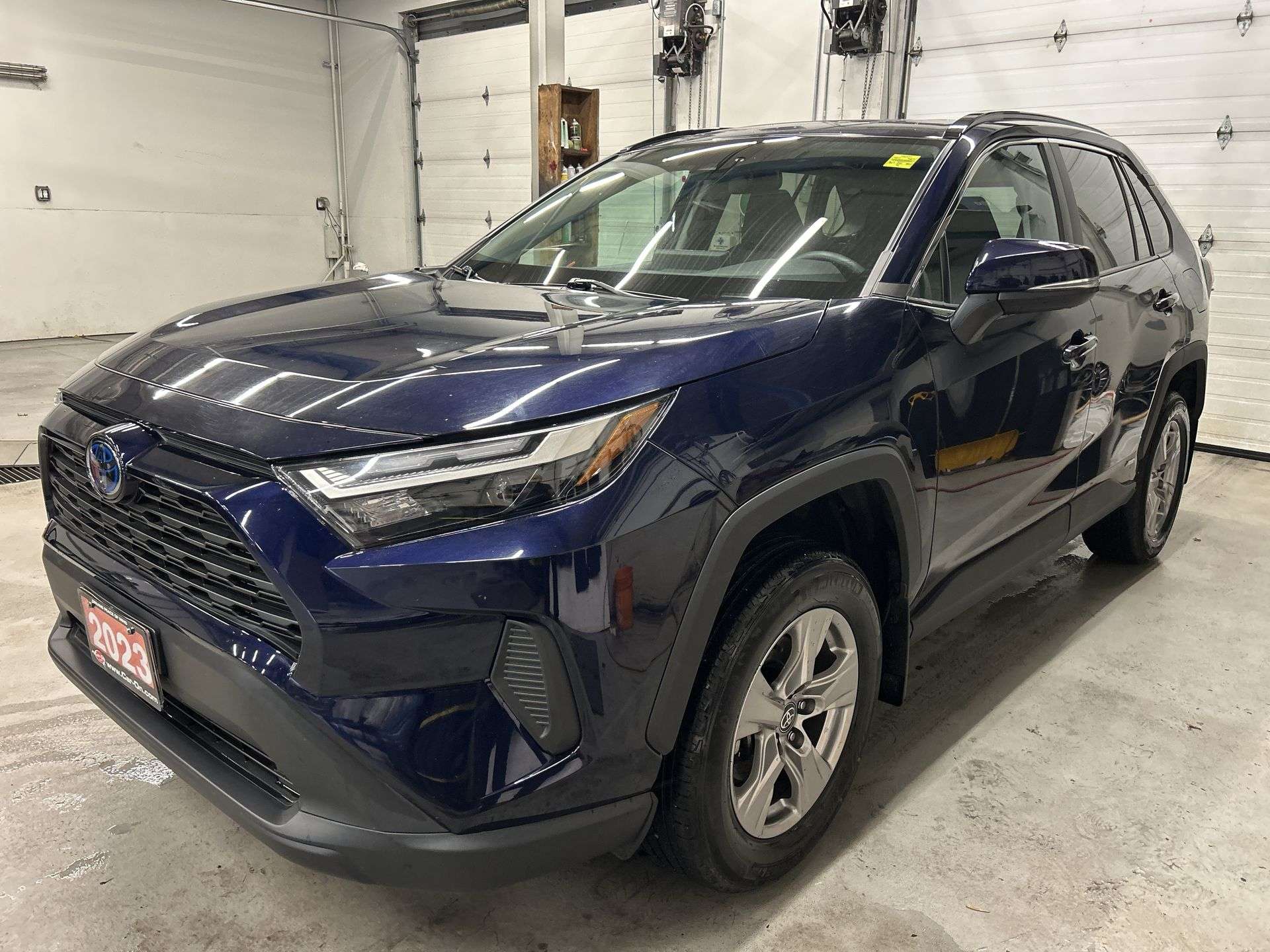 Blue 2023 Toyota RAV4 Hybrid SUV / Crossover All-Wheel Drive Automatic