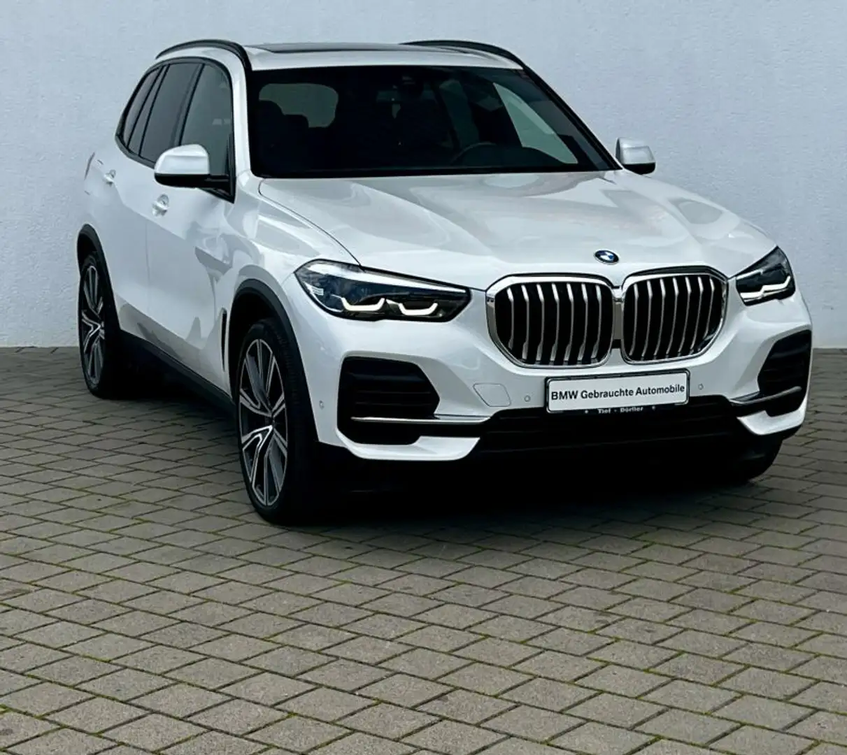 BMW X5 xDrive30d SAG SHZ/HUD/PANO/ACC/4xAC/K-SITZ Weiß - 2