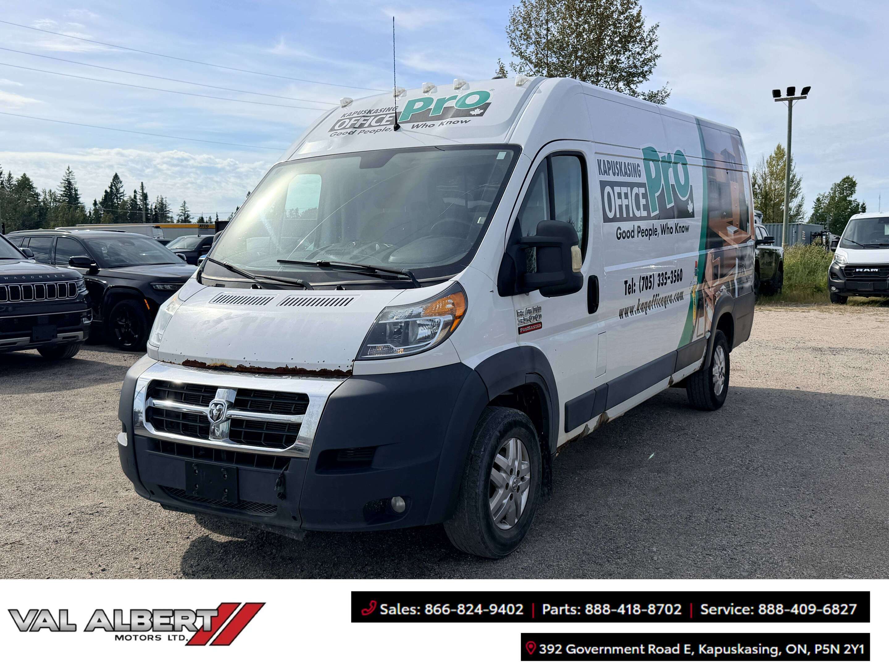 2017 RAM ProMaster Cargo Van