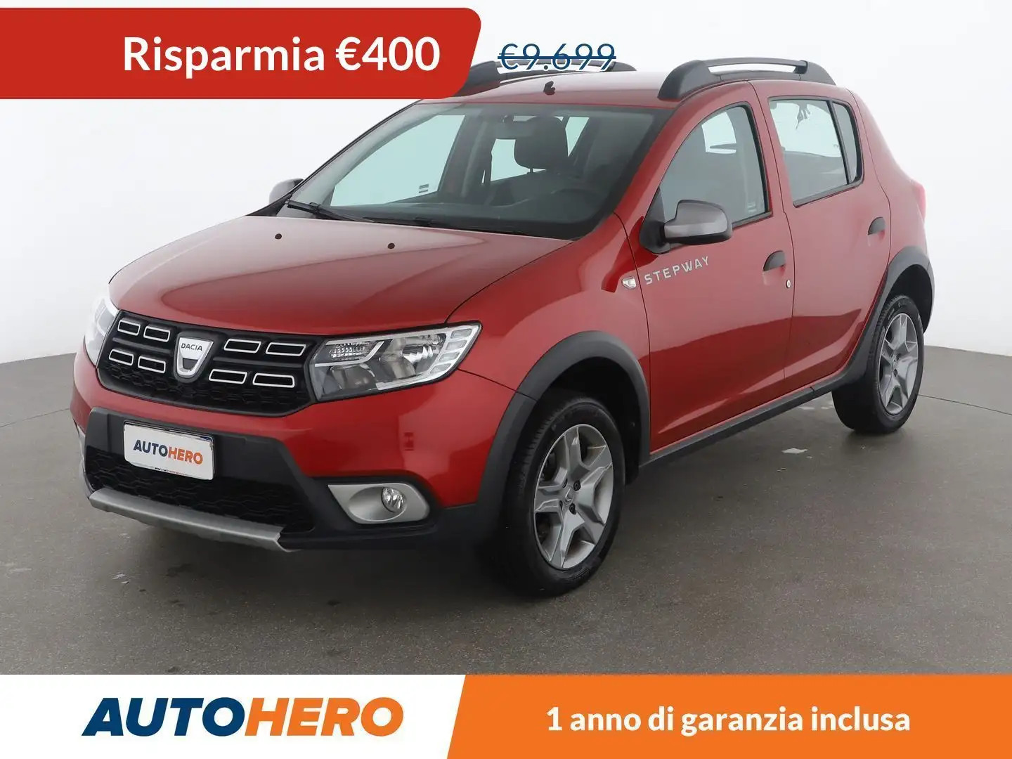 Dacia Sandero 1.5 dCi Stepway  Easy-R 90 CV Rosso - 1