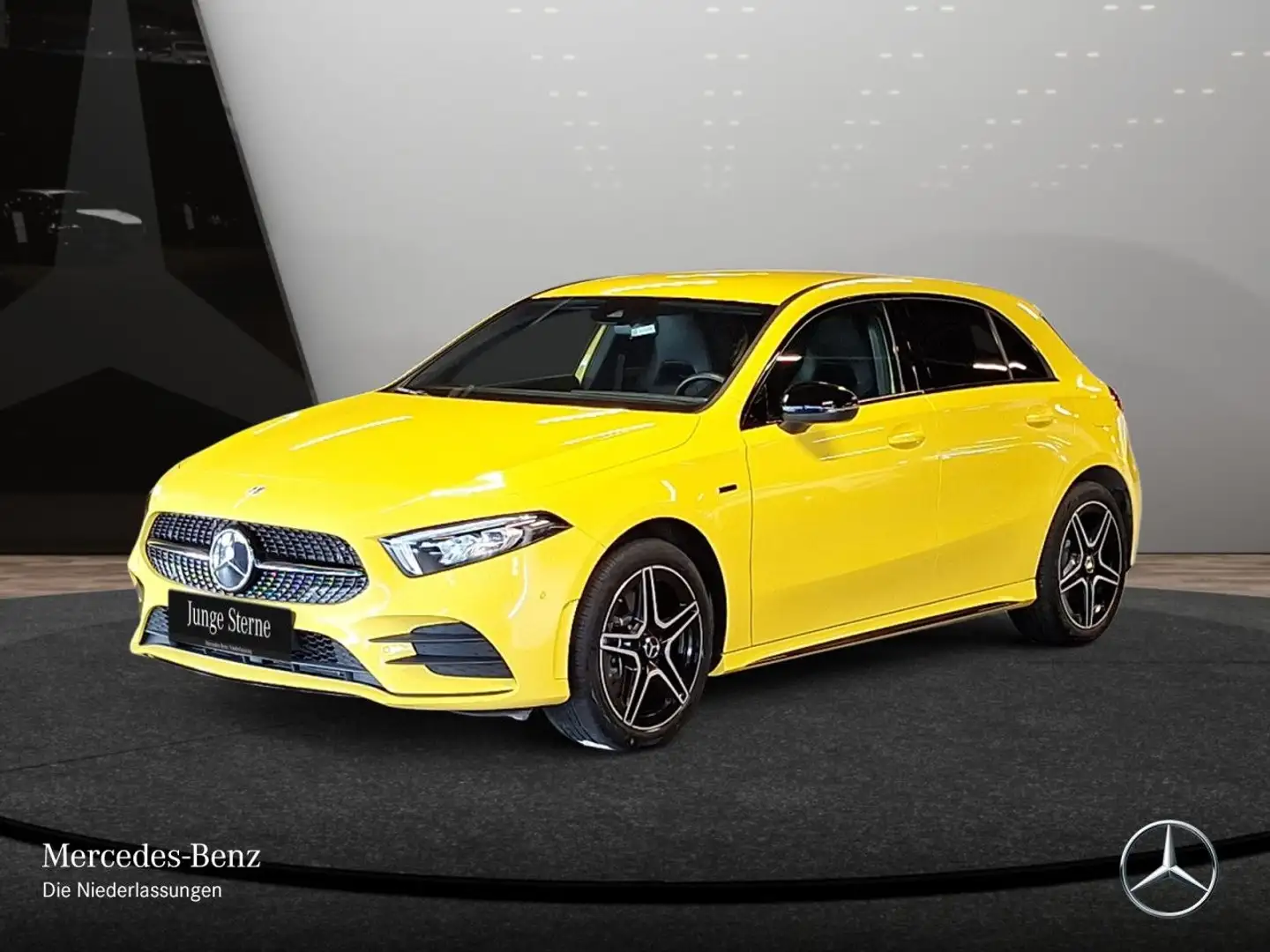 Mercedes-Benz A 250 e EDITION 2020+AMG+NIGHT+LED+8G Gelb - 2