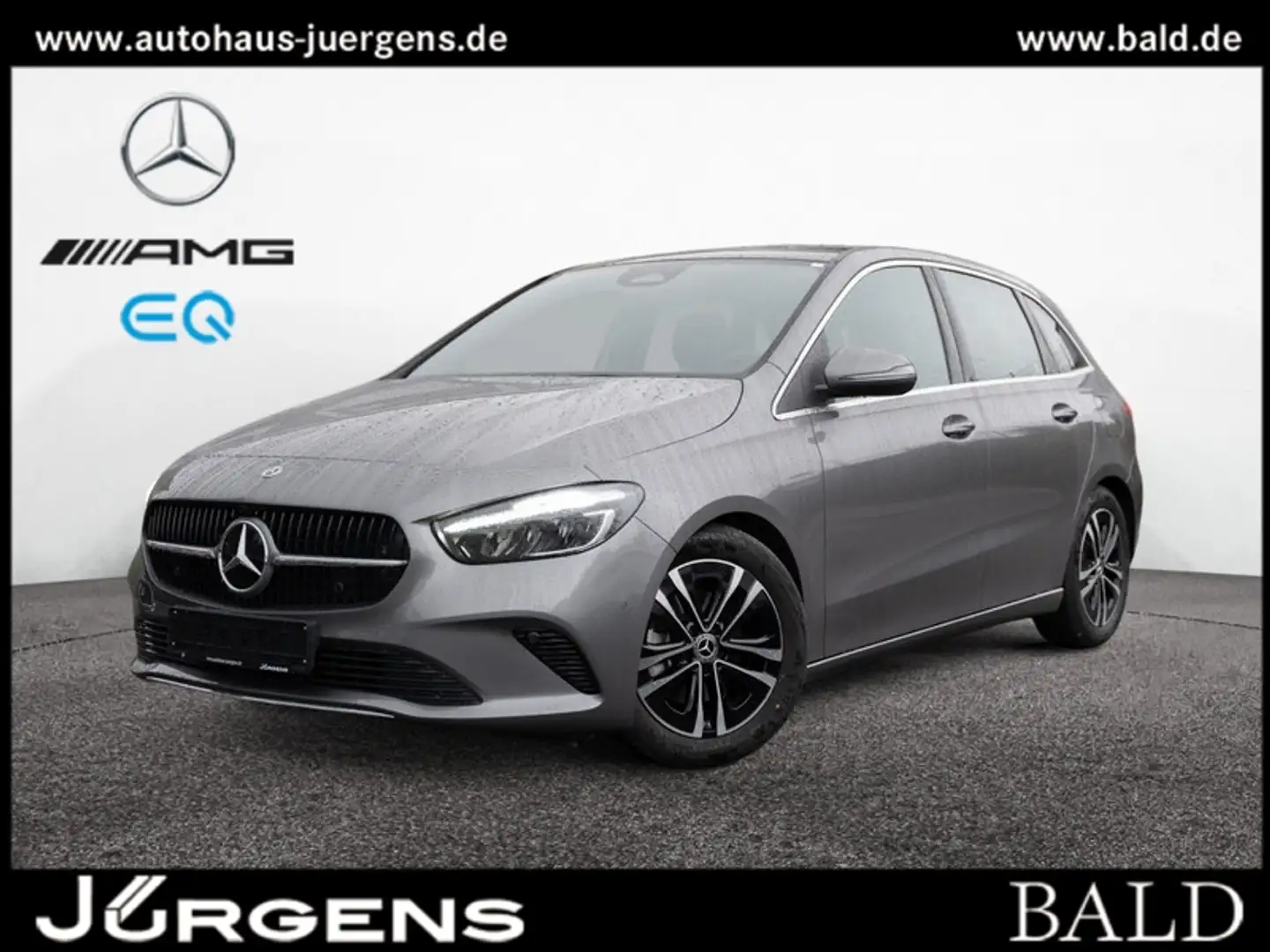 Mercedes-Benz B 200 Progressive/LED/Cam/Pano/AHK/Winter/17' Grau - 1