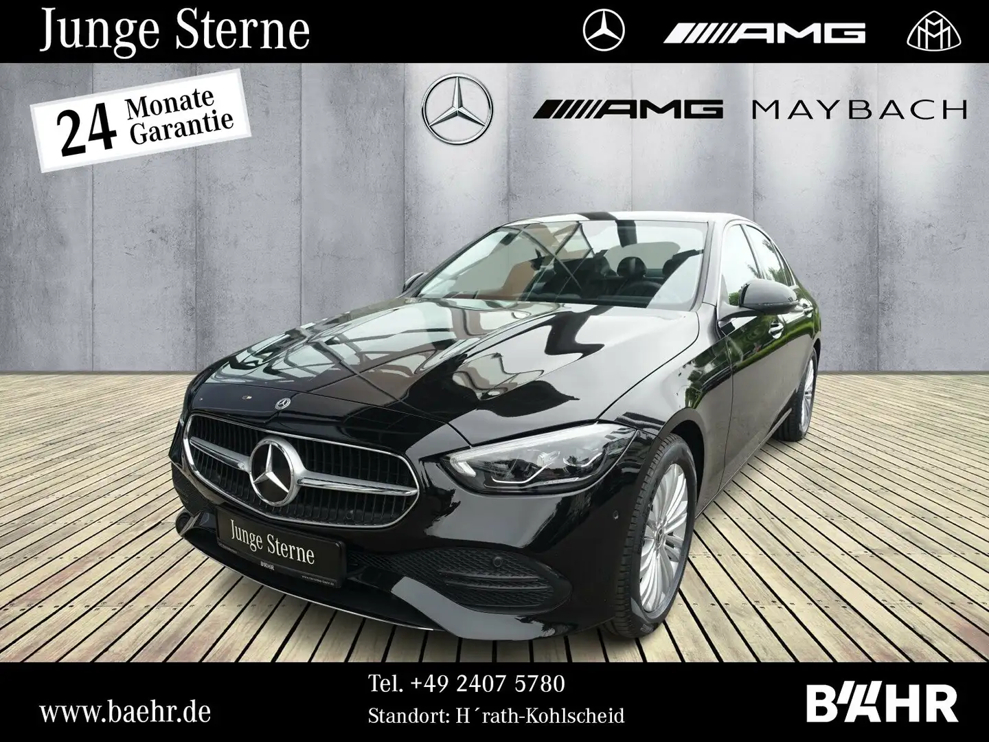 Mercedes-Benz C 180 C 180 Avantgarde/MBUX-Navi/LED/Totwinkel/LMR17" Schwarz - 1
