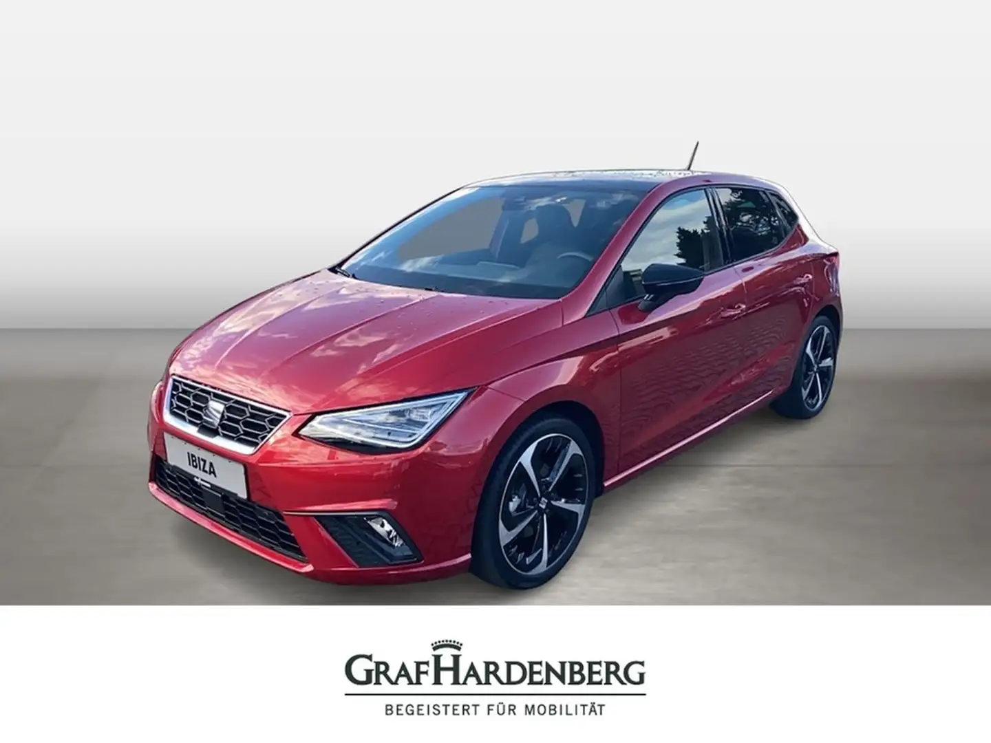 SEAT Ibiza FR 115PS 6-Gang Leasing ab 159/Monat Rot - 1