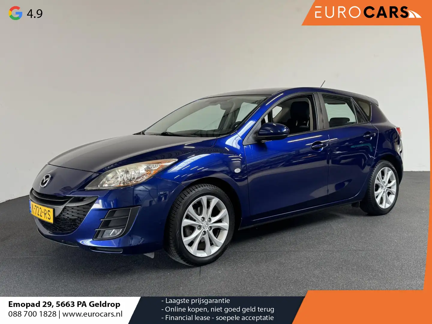 Mazda 3 1.6 TS Plus Airco Stoelverwarming Cruise control L Blu/Azzurro - 1