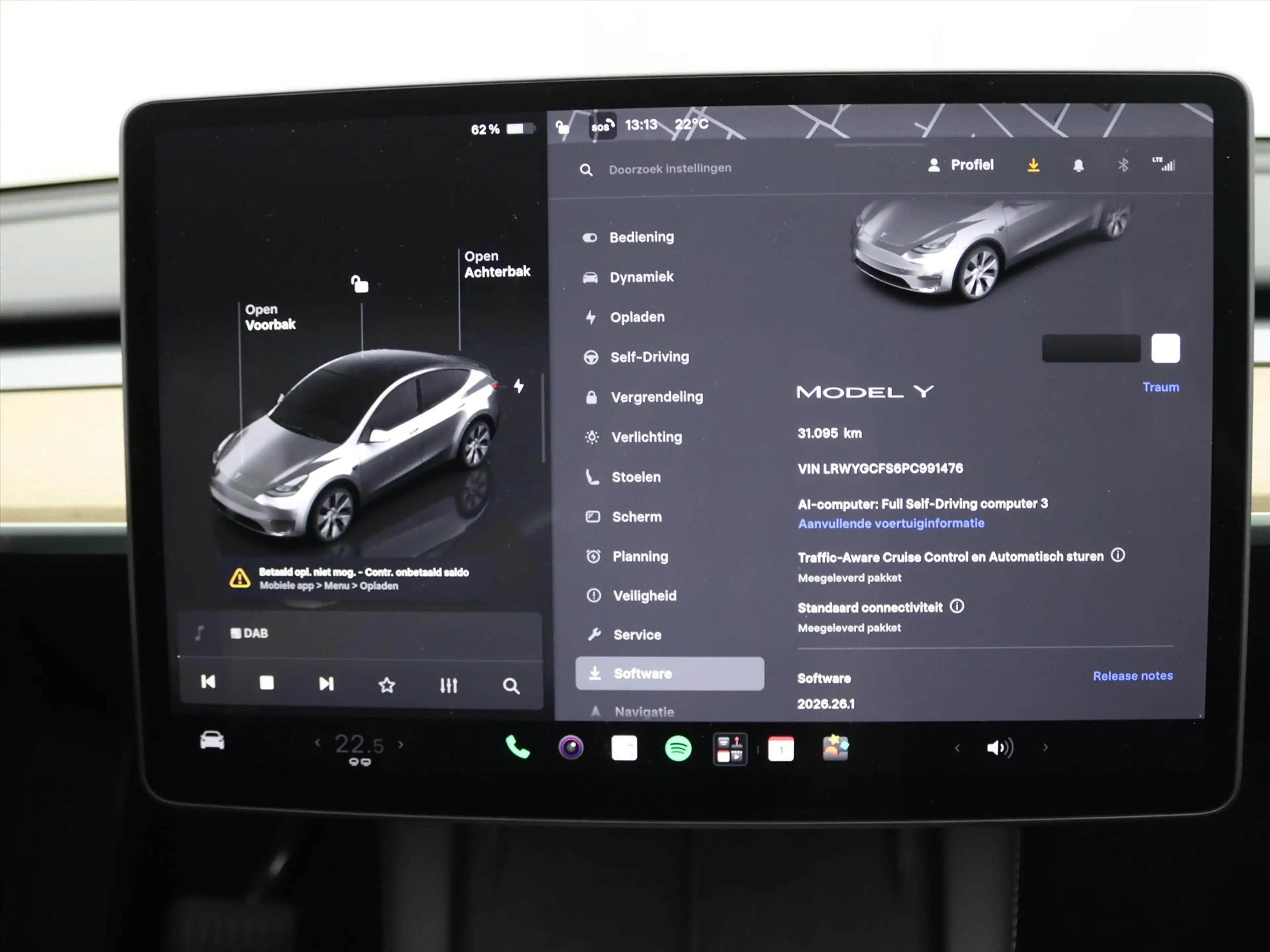 Tesla Model Y Standard RWD Plus 94.5% SoH [ AMD RYZEN+AUTOPILOT+ — photo 33
