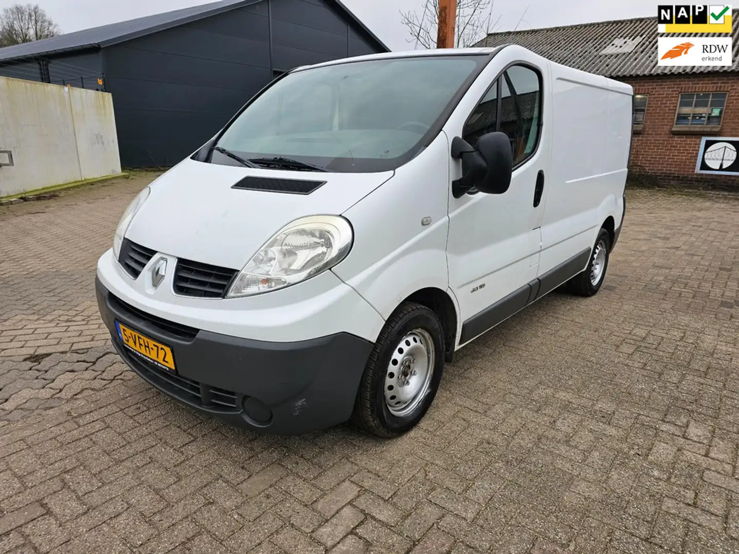 Renault Trafic 2.5 dCi T27 L1H1,Apk,Nap,Trekhaak,Airco Wit - 1