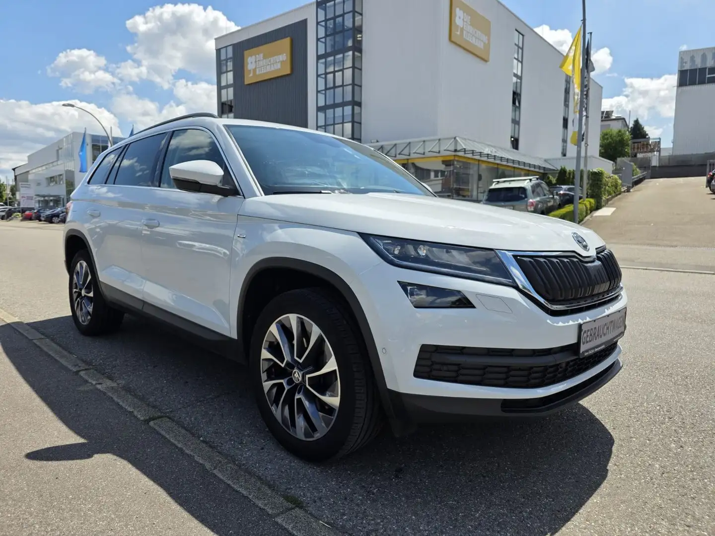 Skoda Kodiaq Drive 125 4x4 Blanc - 1