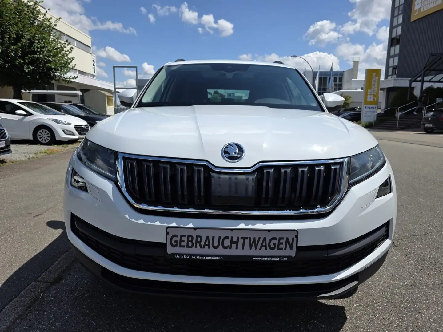 Skoda Kodiaq Drive 125 4x4 Blanc - 2