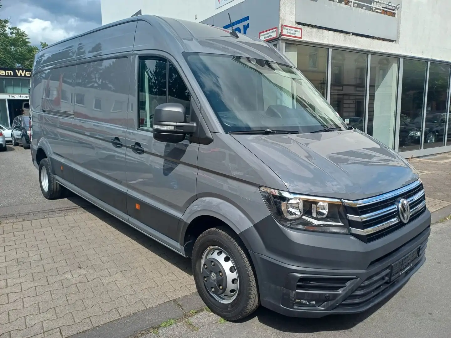 Volkswagen Crafter Maxi lang Klima AHK 3 Sitze Grigio - 2