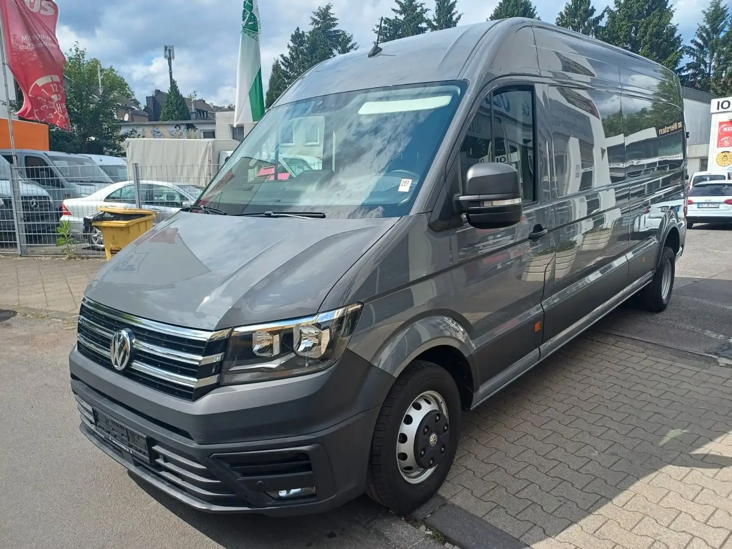 Volkswagen Crafter Maxi lang Klima AHK 3 Sitze Grigio - 1