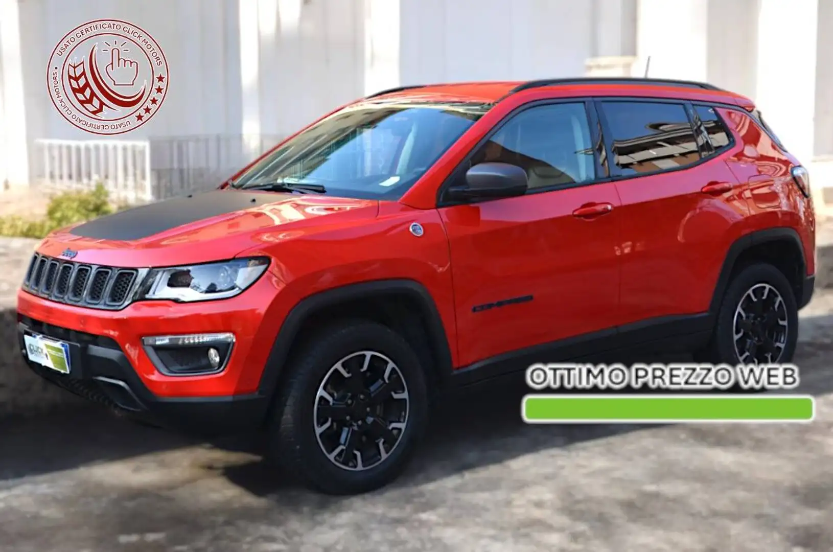 Jeep Compass Compass II 2021- 1.3 turbo t4 phev Trailhawk 4xe Rojo - 1