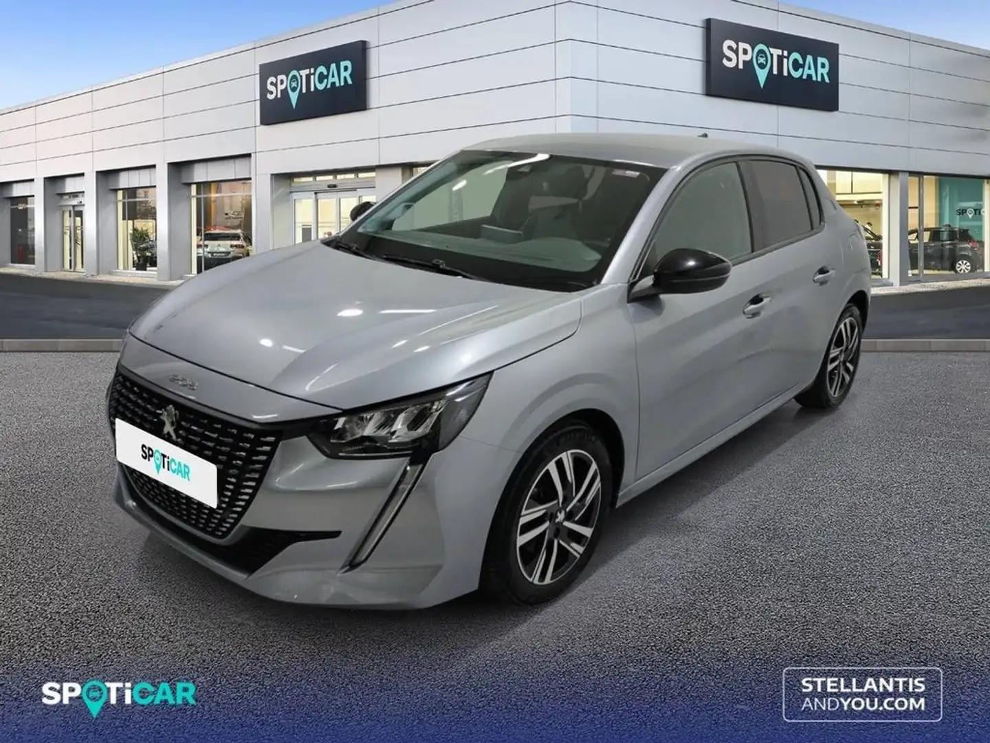 Peugeot 208 PureTech 73kW (100CV) Allure Gris - 1