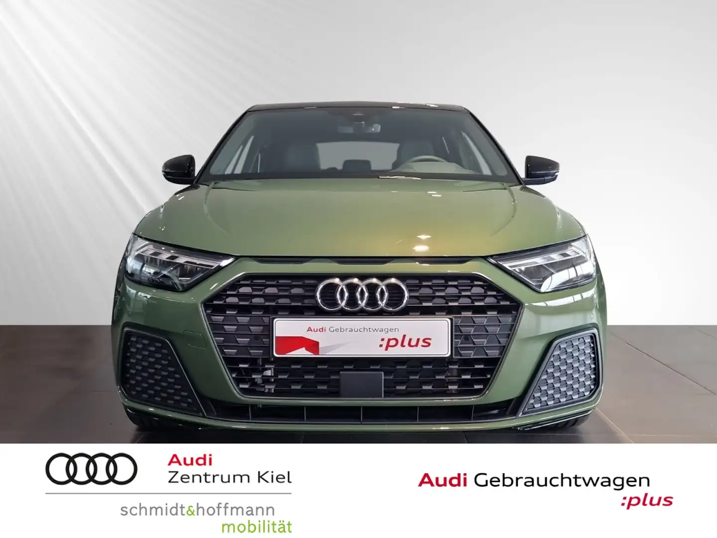 Audi A1 Sportback 30 TFSI S-tronic S-line Teilleder Klima Schwarz - 2