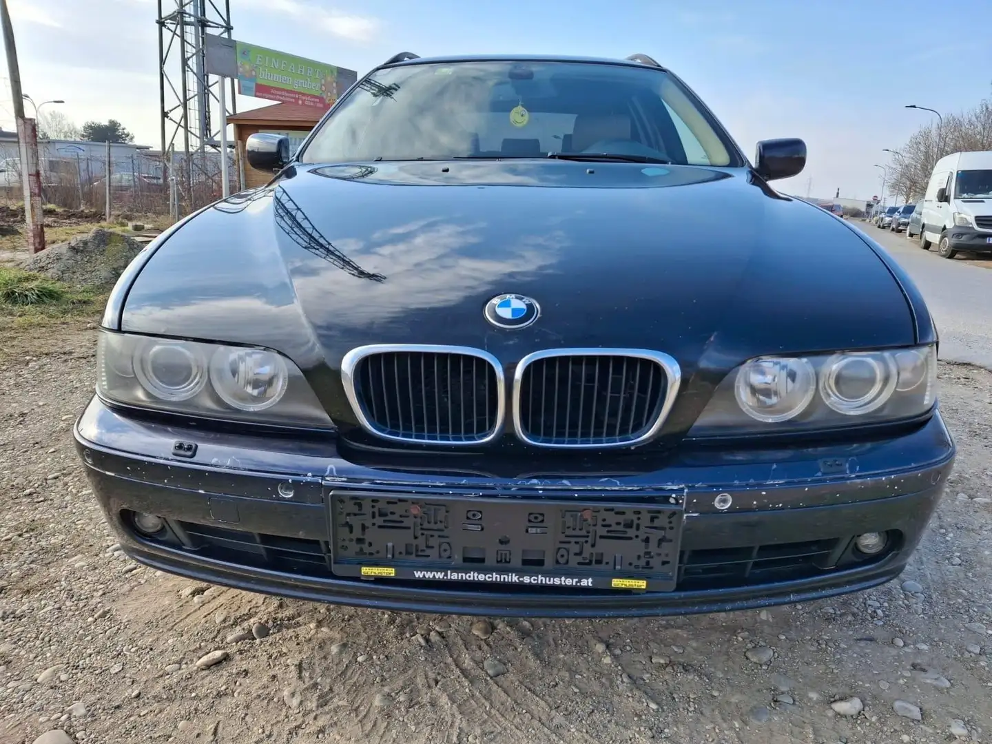 BMW 525 525d touring Bj.2003 Leder Klimatronic Sitzheizung Blau - 1