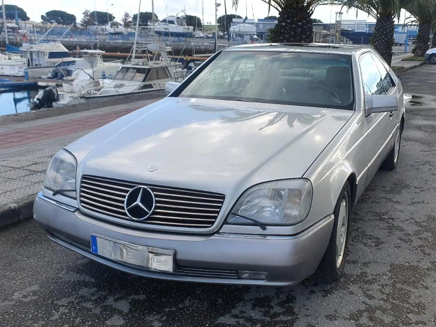Mercedes-Benz S 500 500 SEC Plateado - 1