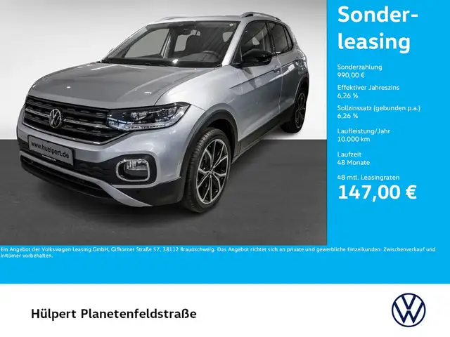 Volkswagen T-Cross 1.0 STYLE KAMERA AHK ALU18 NAVI CARPLAY