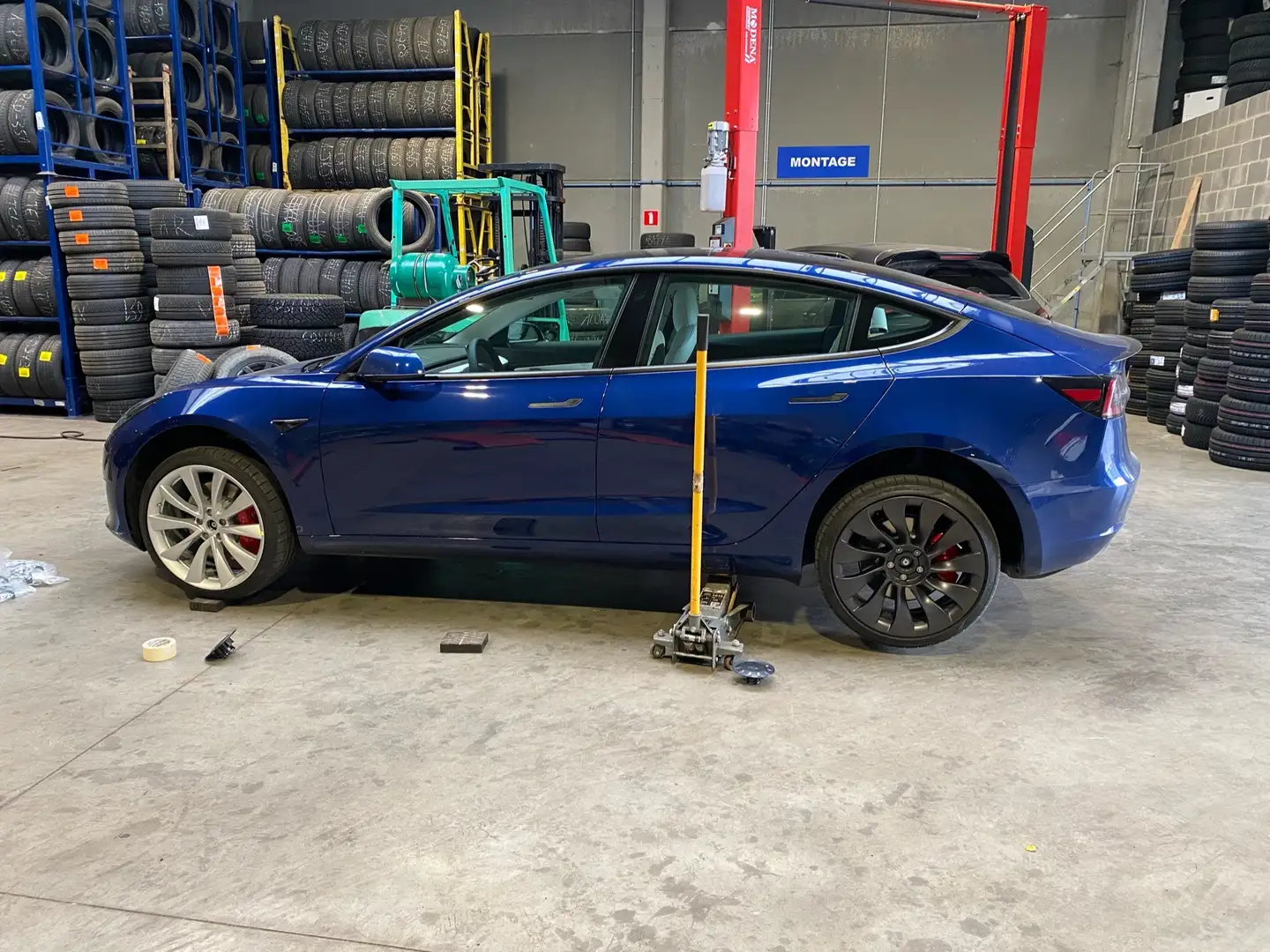 Tesla Model 3 78 kWh AWD Performance (377 kW - 513cv) TVA recup - 2