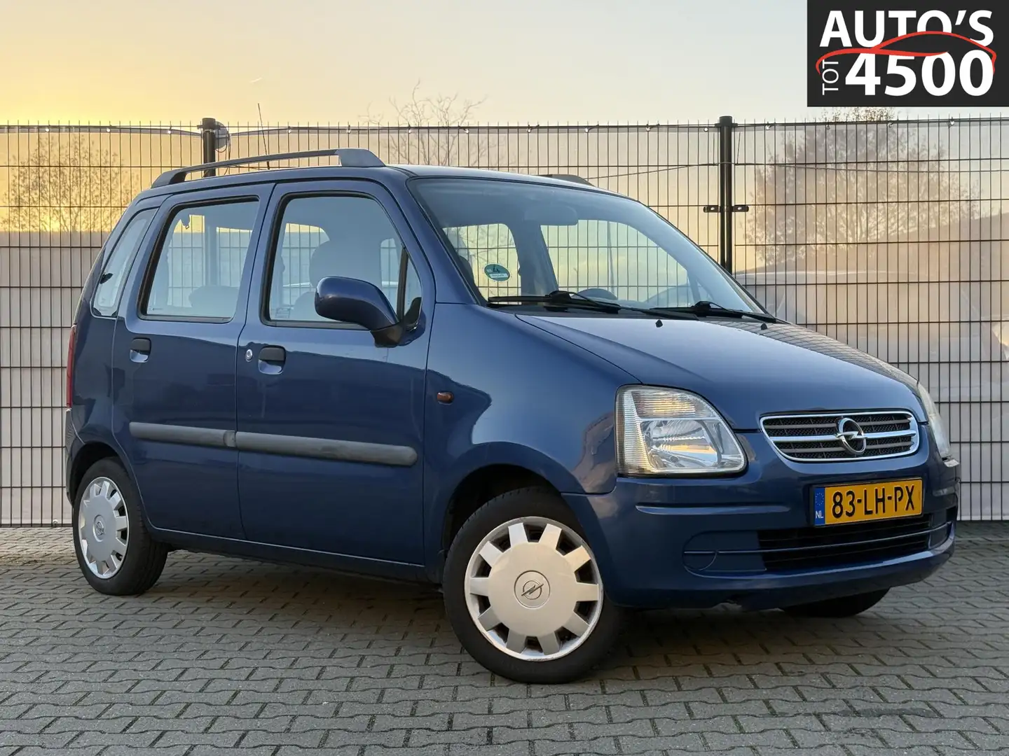 Opel Agila 1.2-16V Comfort Trekhaak! Bleu - 1