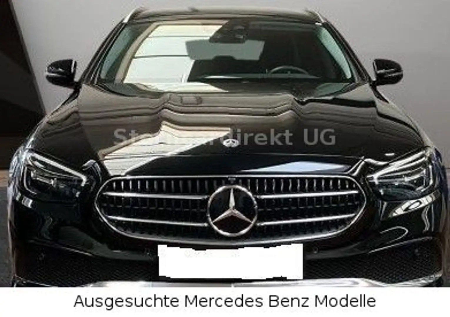 Mercedes-Benz E 300 de 4MATIC T Avantgarde 1.HD Nur 20TKM Negro - 1