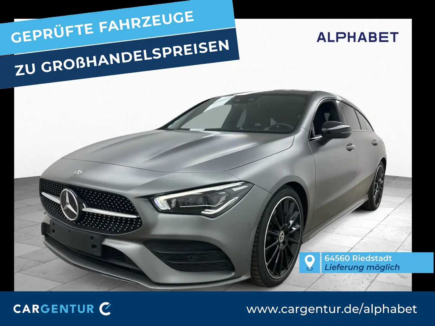 Mercedes-Benz CLA 220 d SB AMG Line Burmester Gris - 1