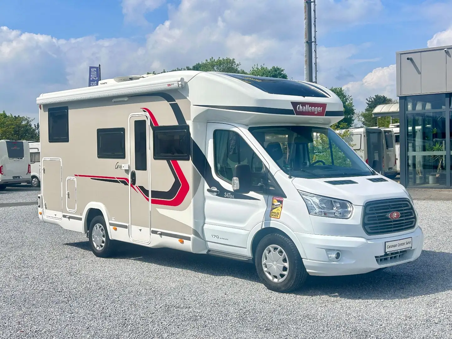 Challenger Graphite 347 GA *Einzelbetten-Automatik-2xKlima* Grau - 1