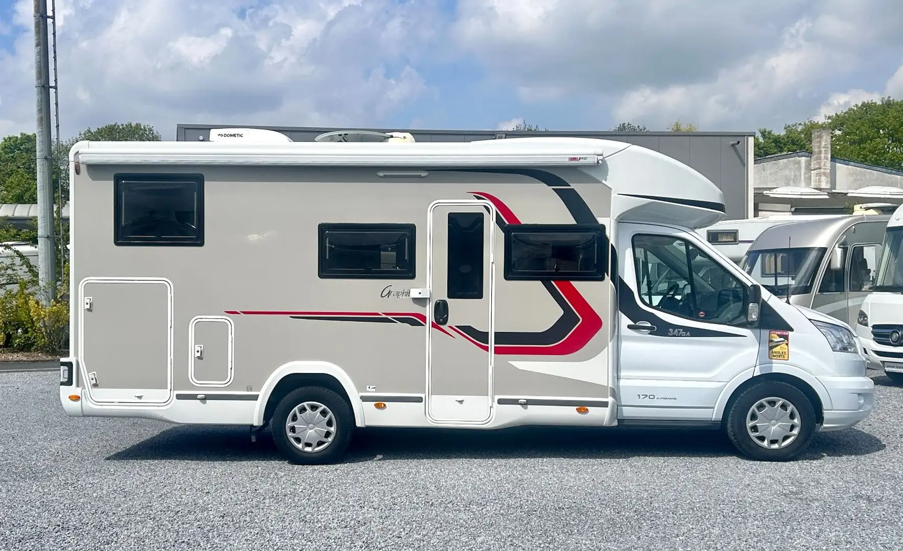 Challenger Graphite 347 GA *Einzelbetten-Automatik-2xKlima* Grau - 2