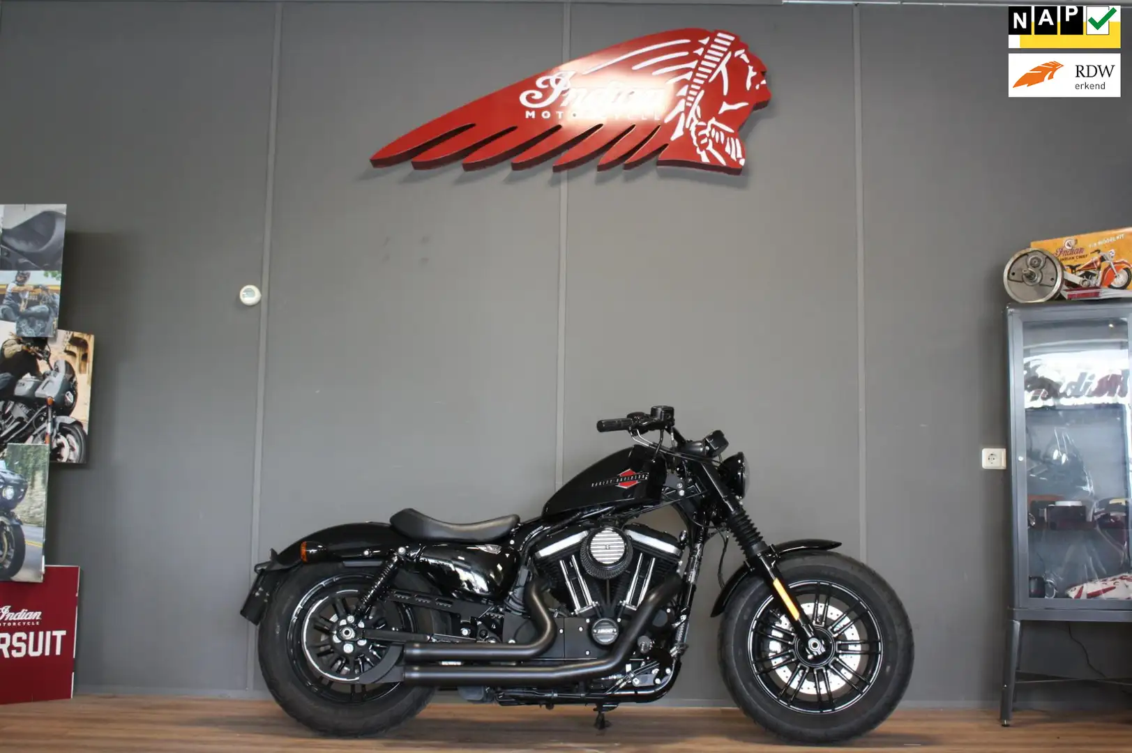 Harley-Davidson Sportster Forty Eight Chopper XL 1200X 12 maanden gar, Inruil Mogelijk - 1